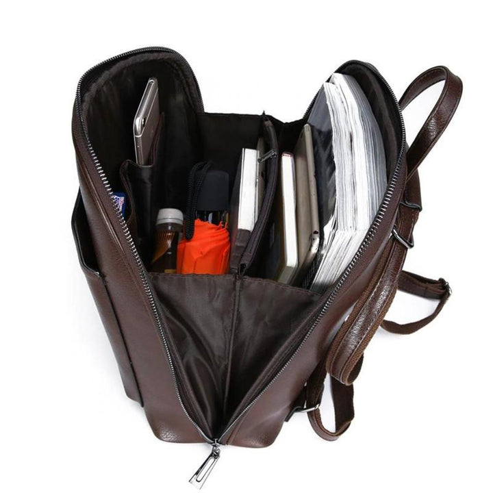 Saskia – Sac à dos à double poche classique