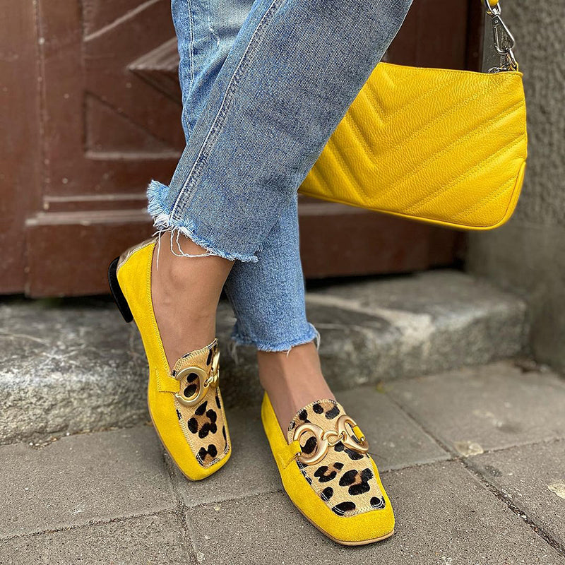 Caia™ - Mocassins à motif léopard