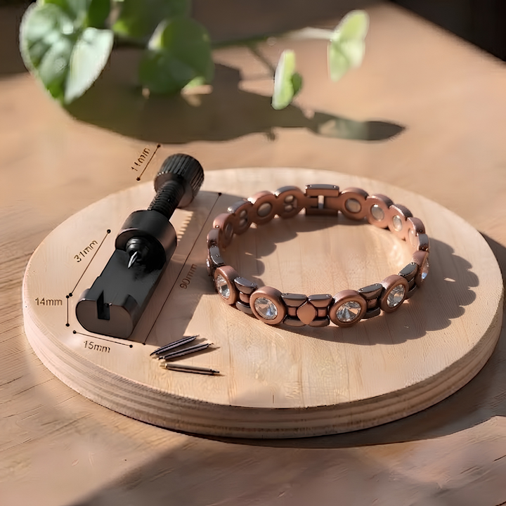 Bracelet en cuivre grand Ember – Aveloire Paris