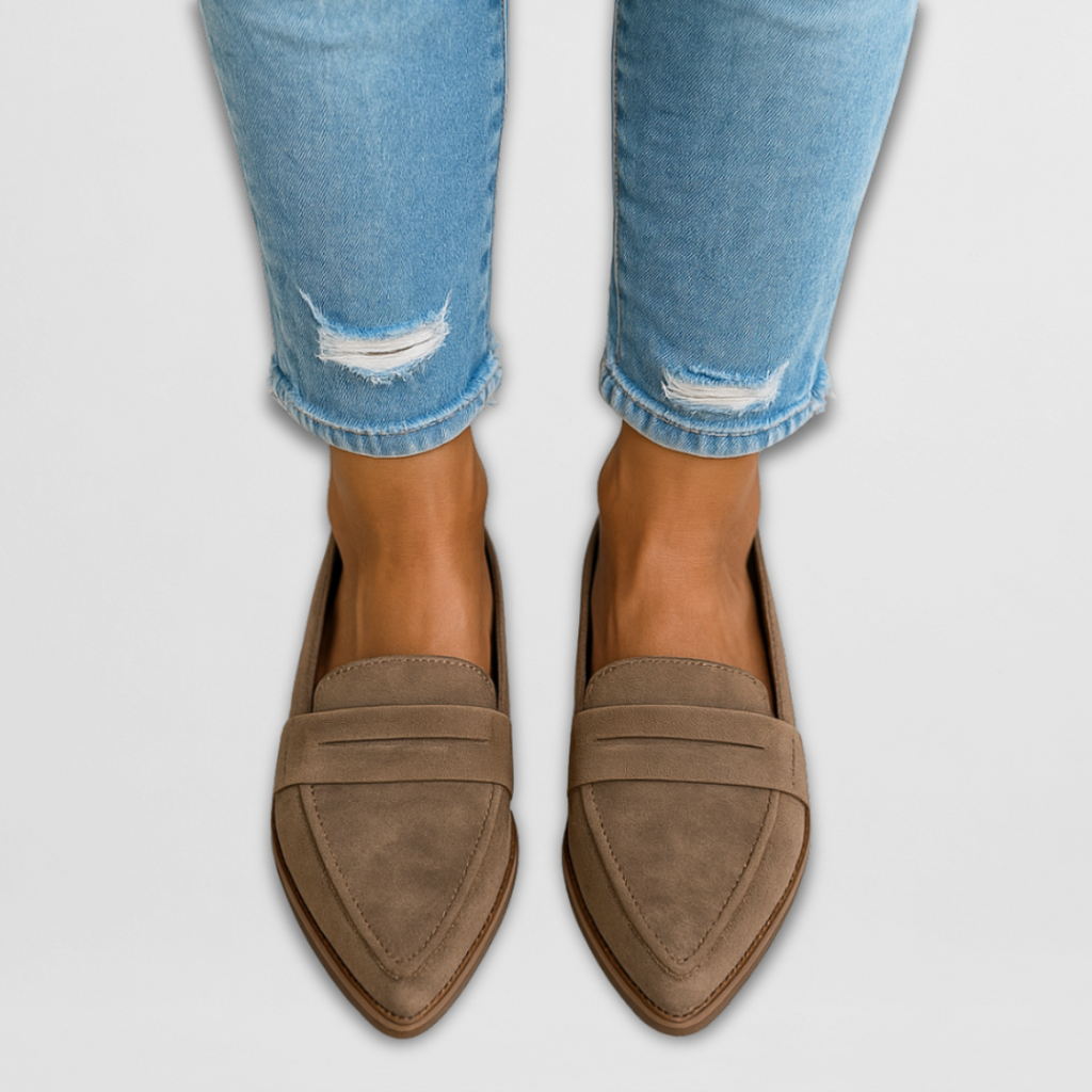 Margot - Chaussons en daim confortables