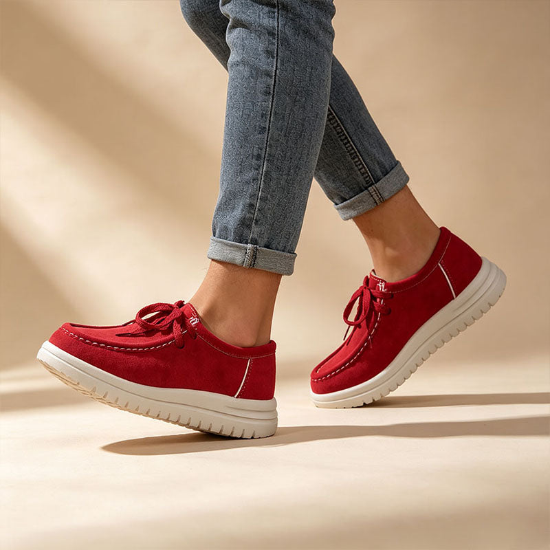 Kelly | Mocassins à plateforme classiques à lacets