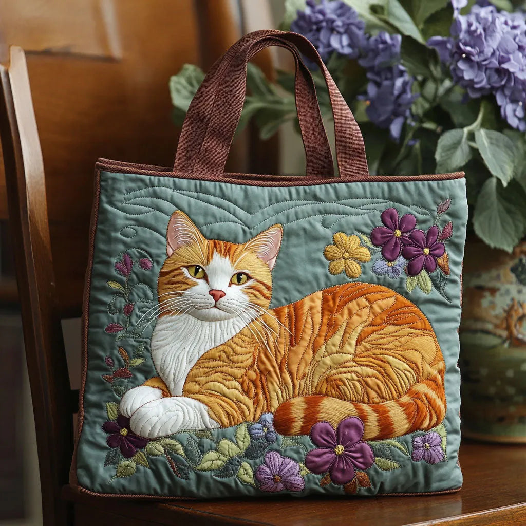 Sac fait main avec chat