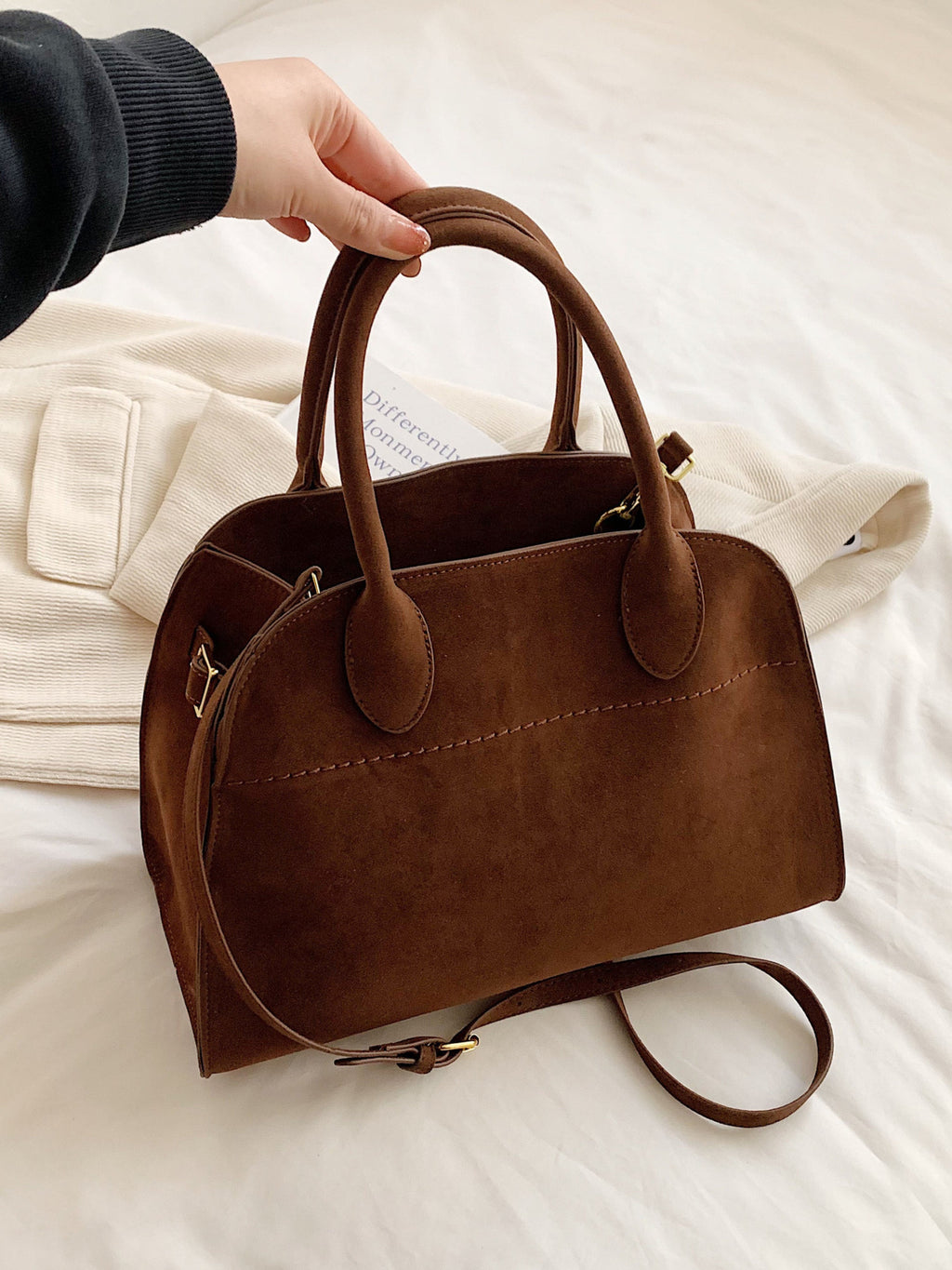 Sac en daim Beatrix