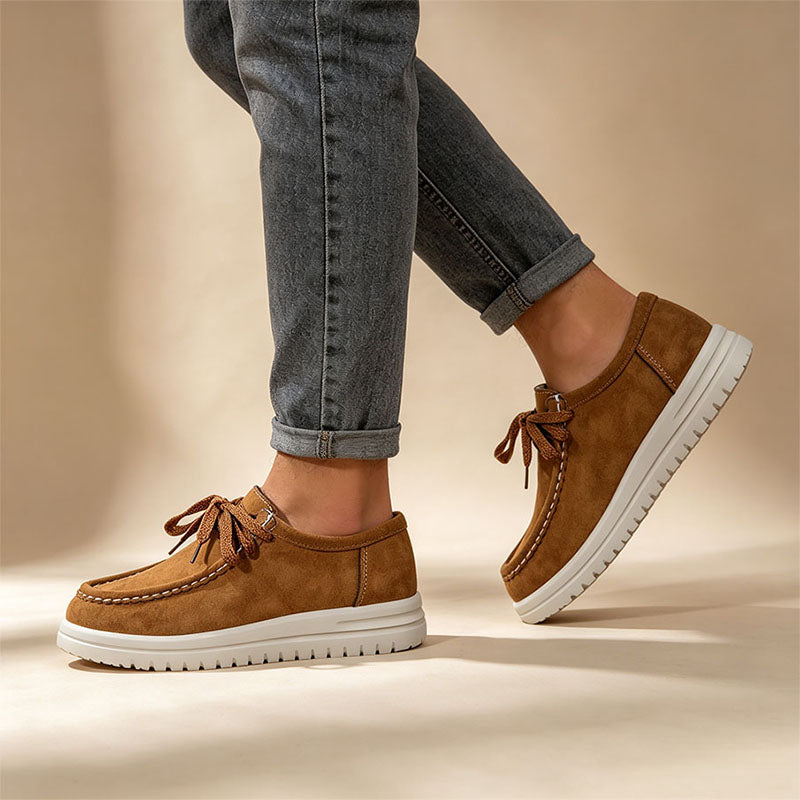 Kelly | Mocassins à plateforme classiques à lacets