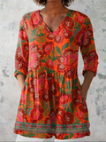Marion | Chemise longue avec décolleté en V