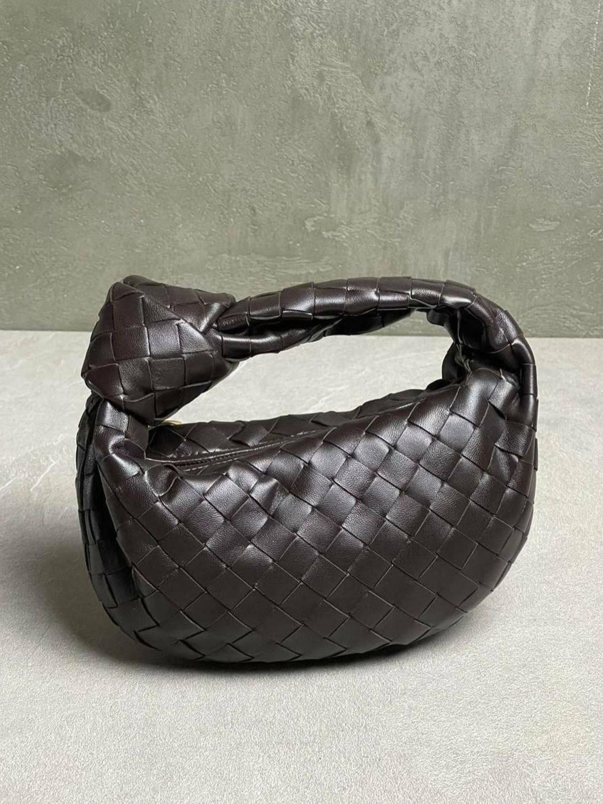 Sac à main mini tressé souci