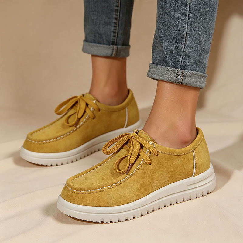 Kelly | Mocassins à plateforme classiques à lacets