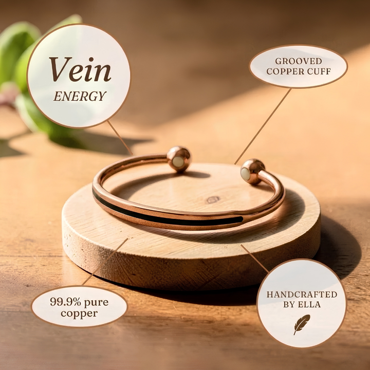 Bracelet en cuivre Veine – Aveloire Paris
