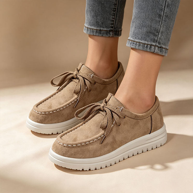 Kelly | Mocassins à plateforme classiques à lacets