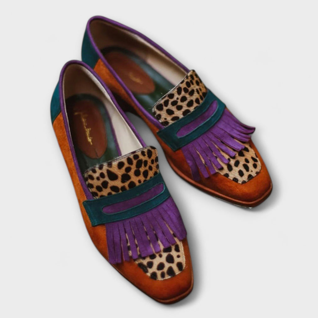Romy - Mocassins Bruns Poli