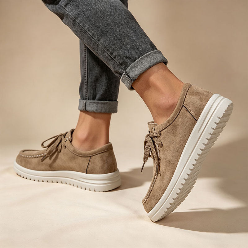 Kelly | Mocassins à plateforme classiques à lacets