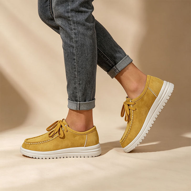 Kelly | Mocassins à plateforme classiques à lacets