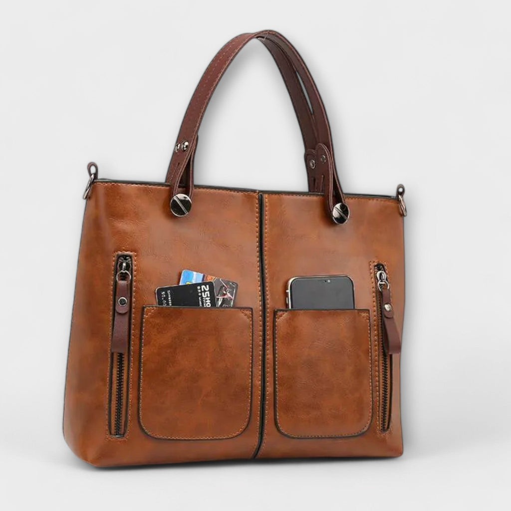 Serenya - Sac à main en cuir élégant