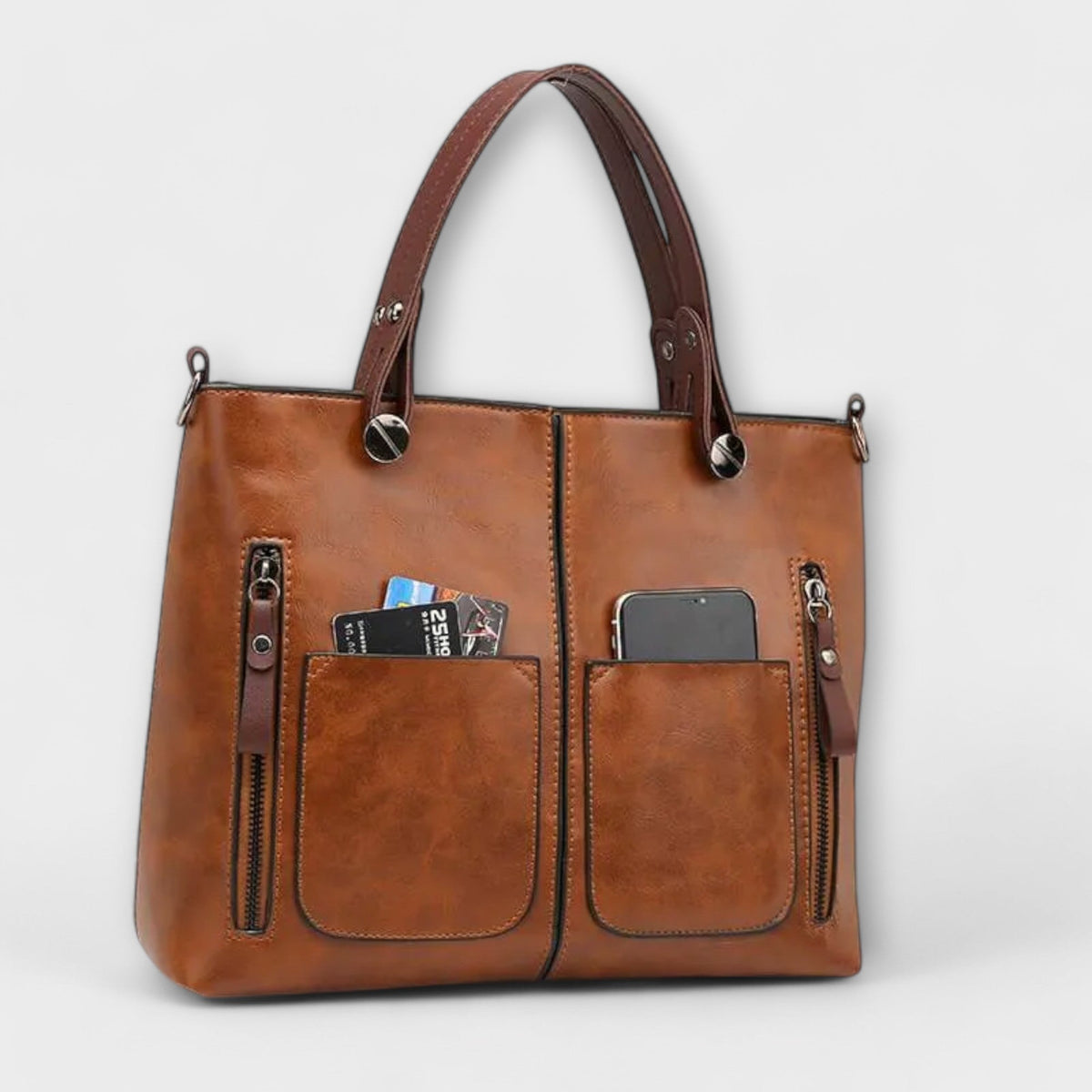 Serenya - Sac à main en cuir élégant