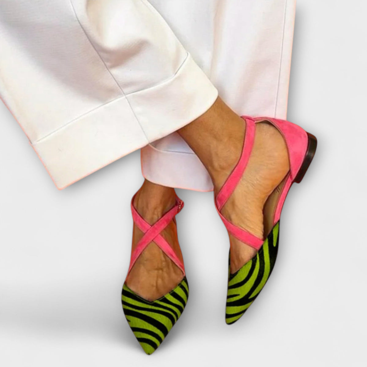 Gabrielle - Mocassins avec détails en bande