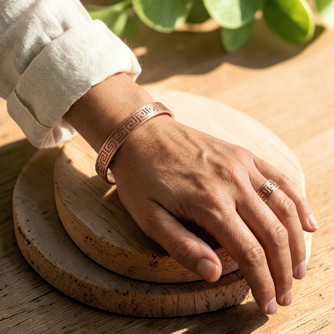 Bague en Cuivre Farao – Aveloire Paris