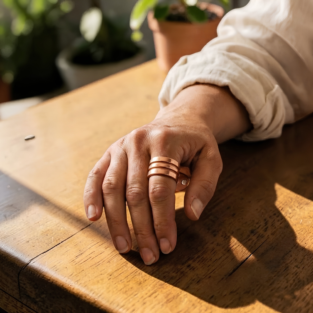Bague en cuivre Evolve – Aveloire Paris
