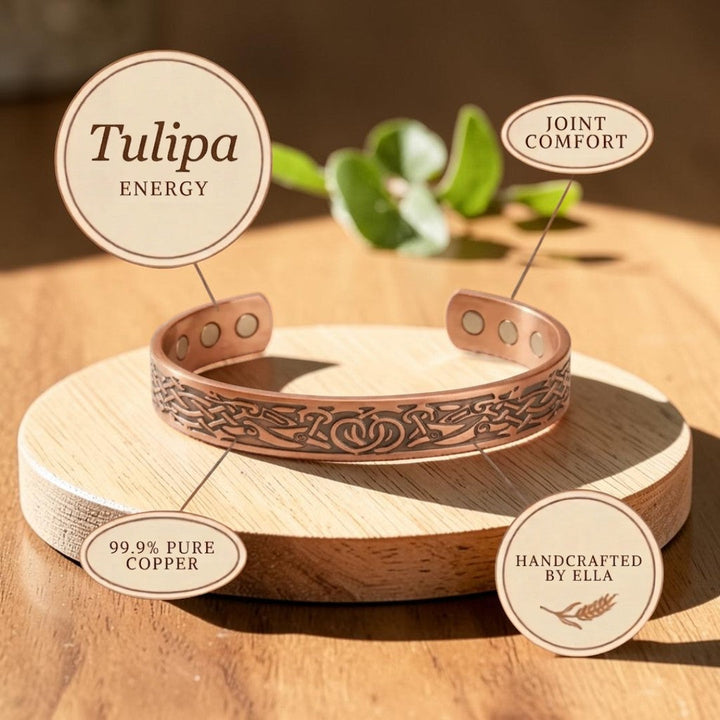 Bracelet en cuivre Tulipa – Aveloire Paris