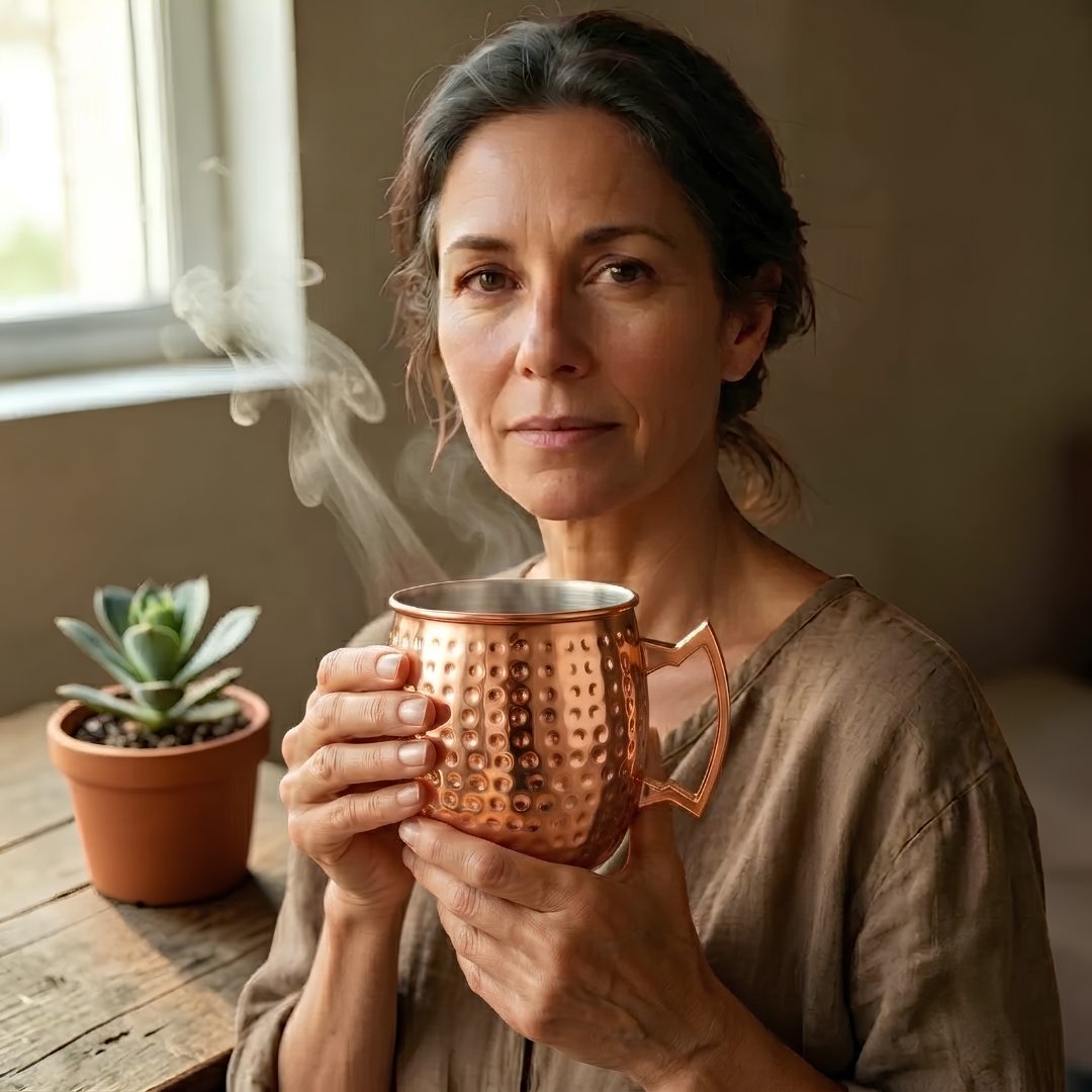 Mug Puncta en Cuivre – Aveloire Paris