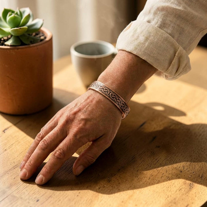 Bracelet en cuivre Lavandula – Aveloire Paris