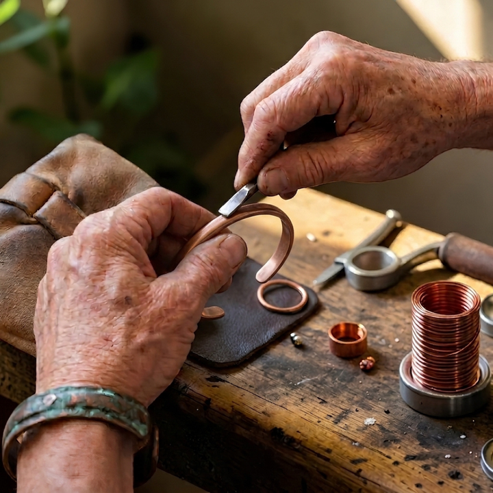Bracelet en Cuivre Solis – Aveloire Paris