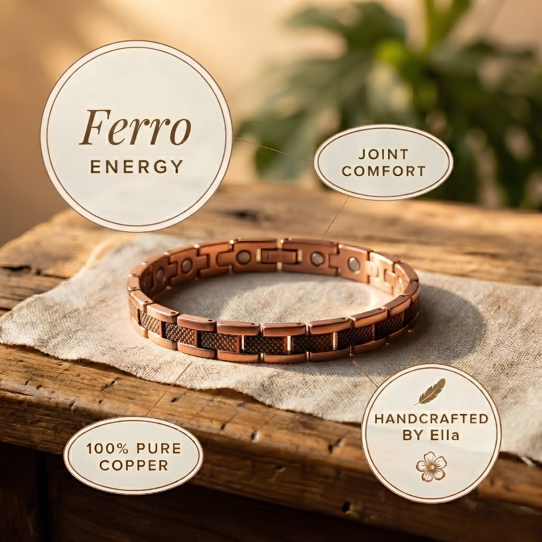 Bracelet en cuivre ferro – Aveloire Paris