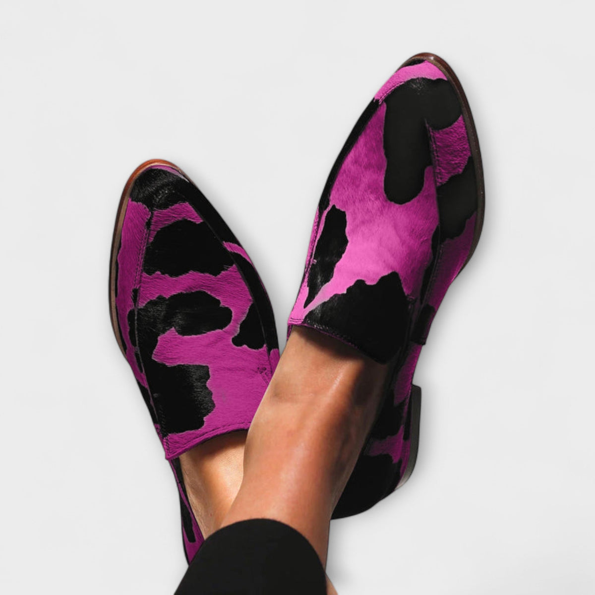 Serena - Mocassins à motifs tachetés