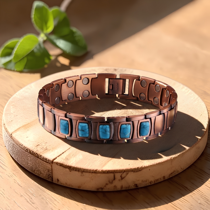 Bracelet en cuivre grand modèle Lantana – Aveloire Paris