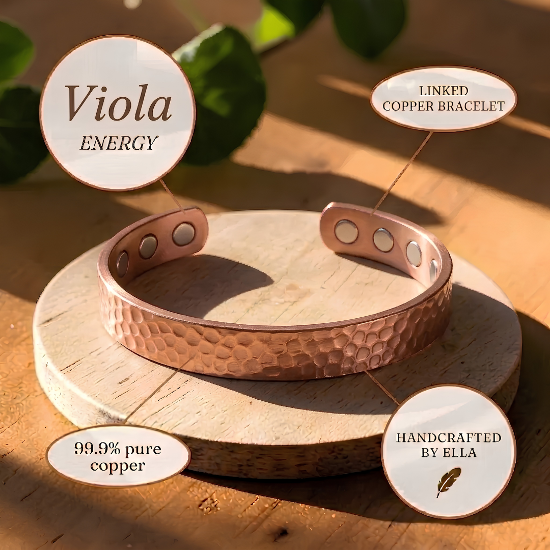 Bracelet en cuivre Viola – Aveloire Paris
