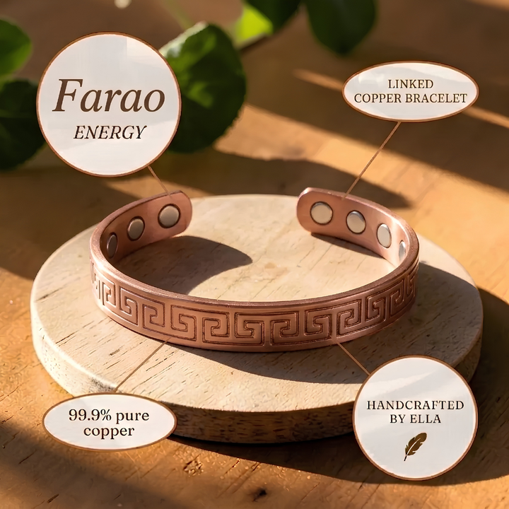 Bracelet en Cuivre Farao – Aveloire Paris
