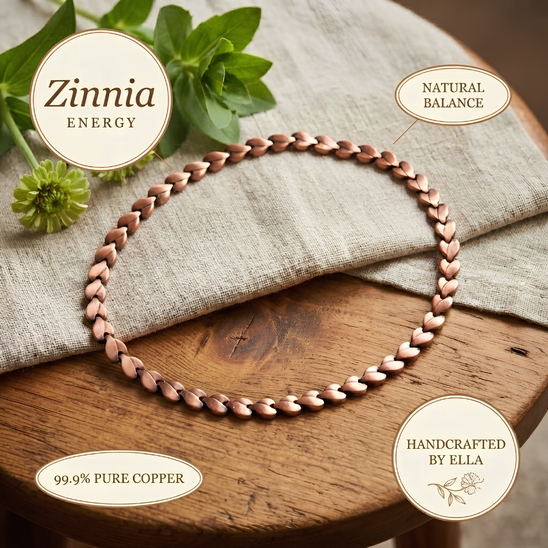 Collier en cuivre Zinnia – Aveloire Paris