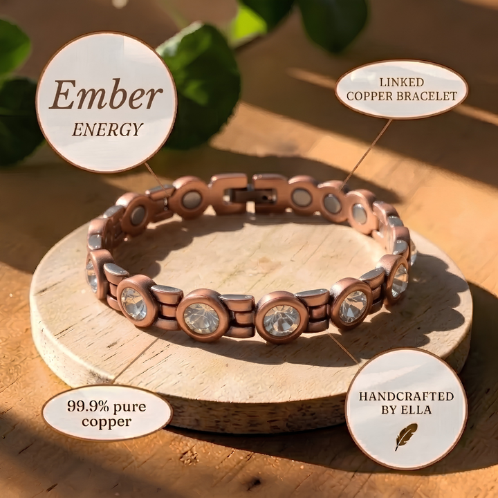 Bracelet en cuivre grand Ember – Aveloire Paris