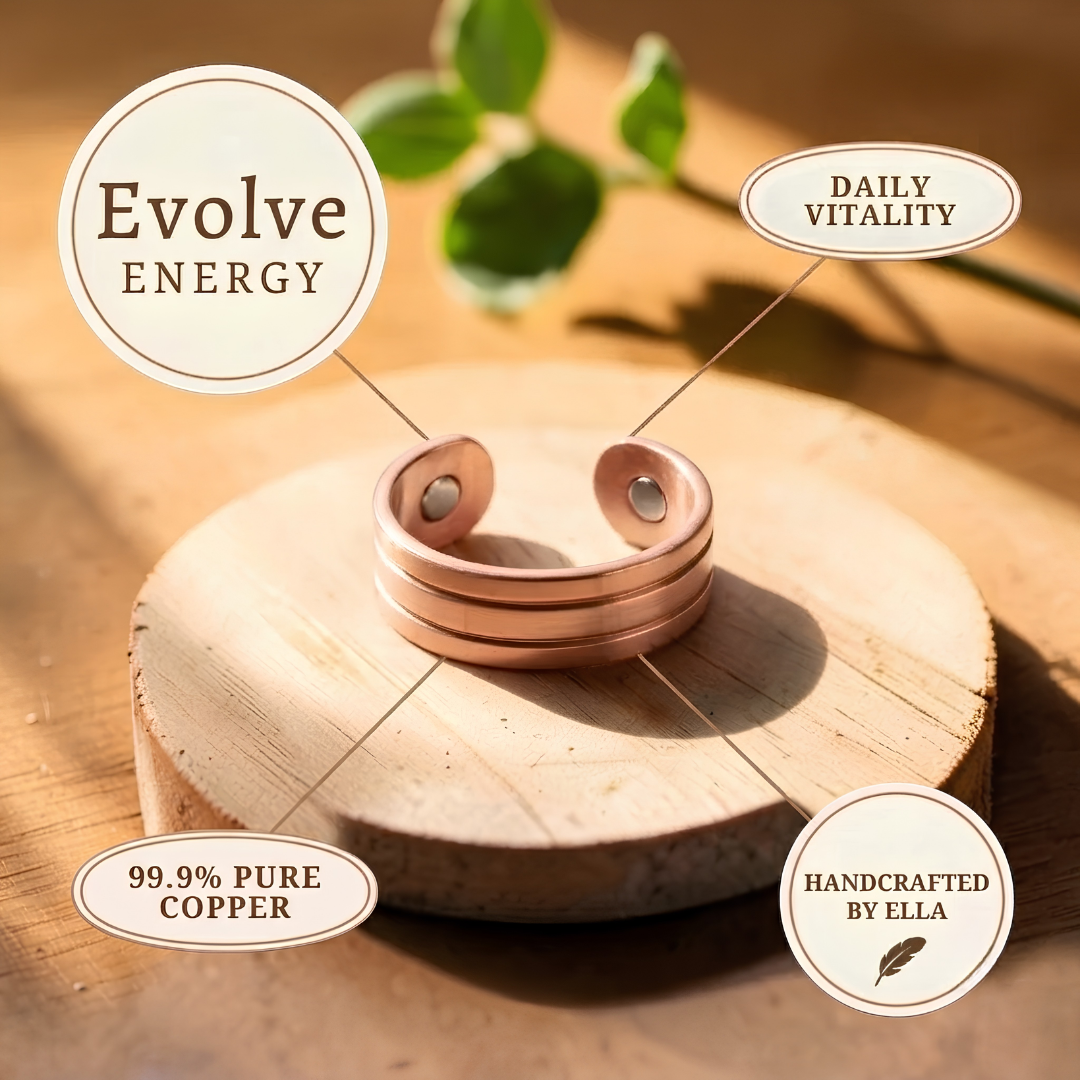 Bague en cuivre Evolve – Aveloire Paris