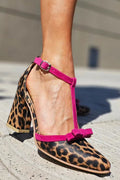 Helen™ - Talons à motif léopard