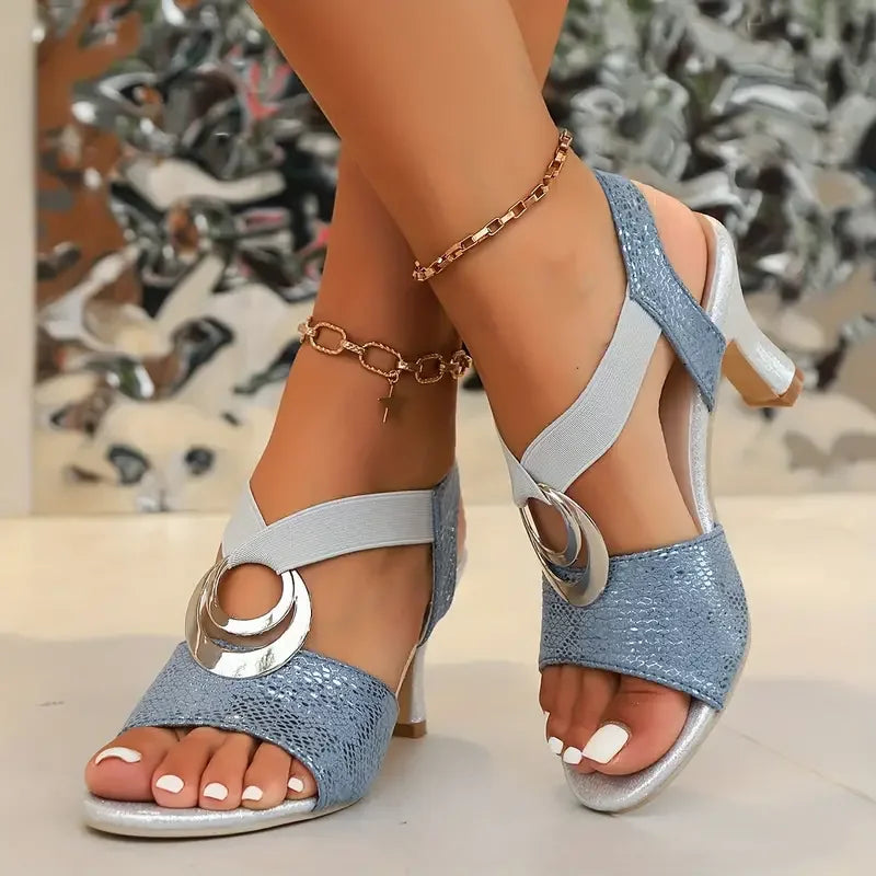 Ayindra | Sandales à Talons Hauts Orthopédiques
