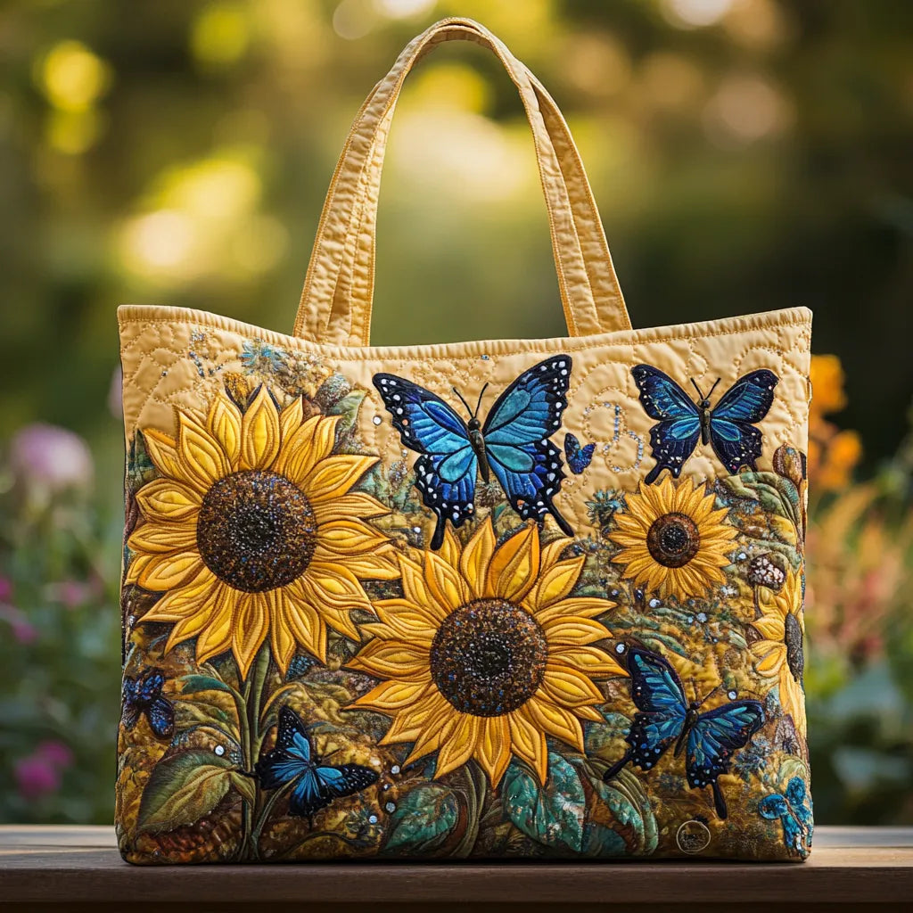 Sac fait main avec des tournesols