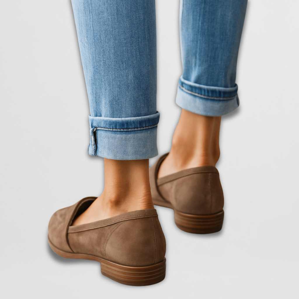 Margot - Chaussons en daim confortables