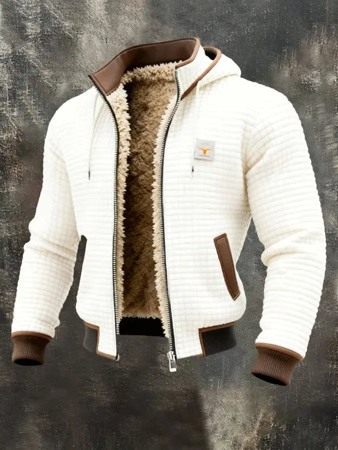 Veste Waffle Doublée Sherpa DONACCI