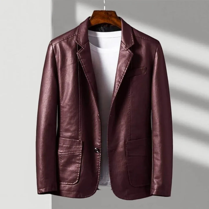 Blazer en cuir DONACCI