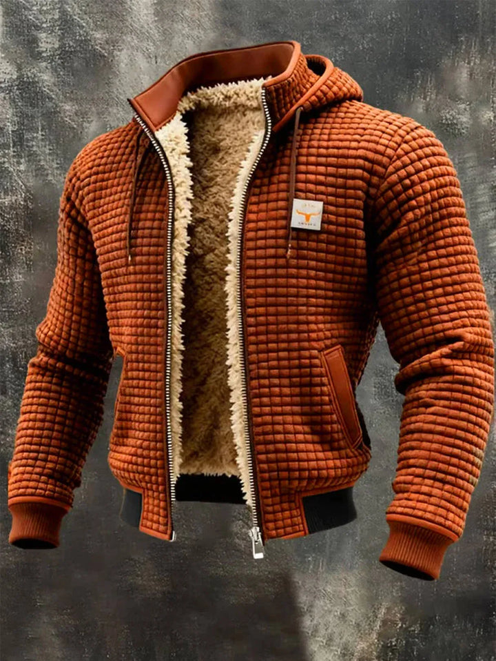 Veste Waffle Doublée Sherpa DONACCI