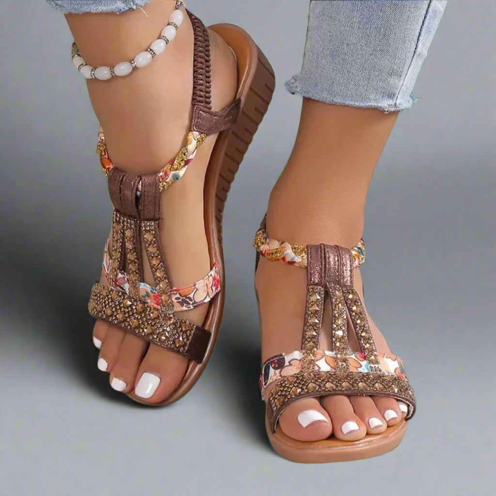 Daisy™ | Sandales Boho Élégantes