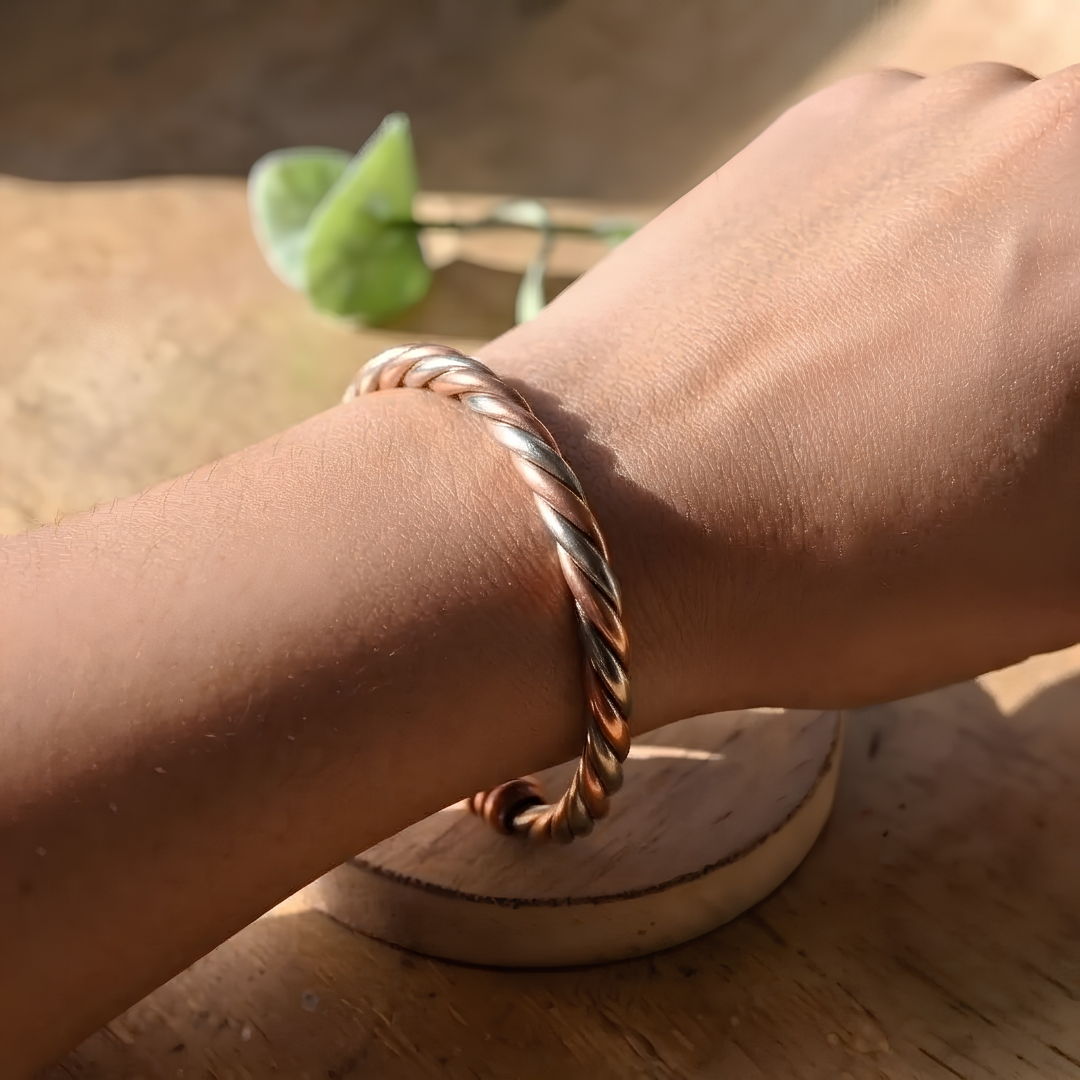 Bracelet en cuivre Twino – Aveloire Paris