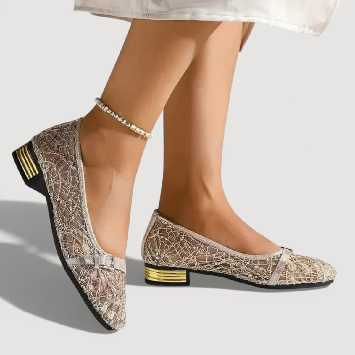 LAINE – TALONS BAS DÉCONTRACTÉS