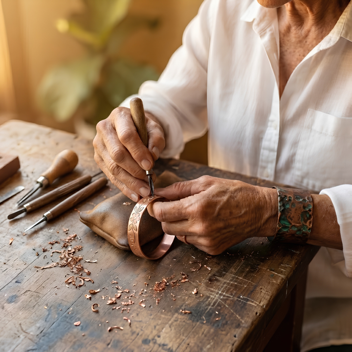 Bracelet en cuivre Valentina – Aveloire Paris