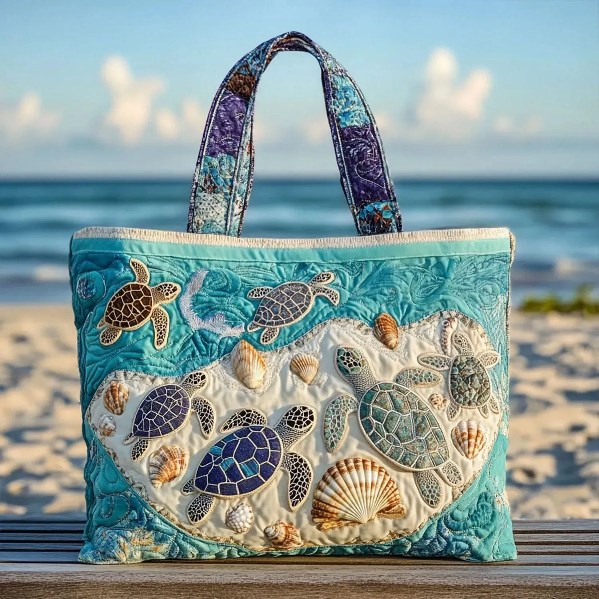 Sac à bandoulière Tortuga fait main