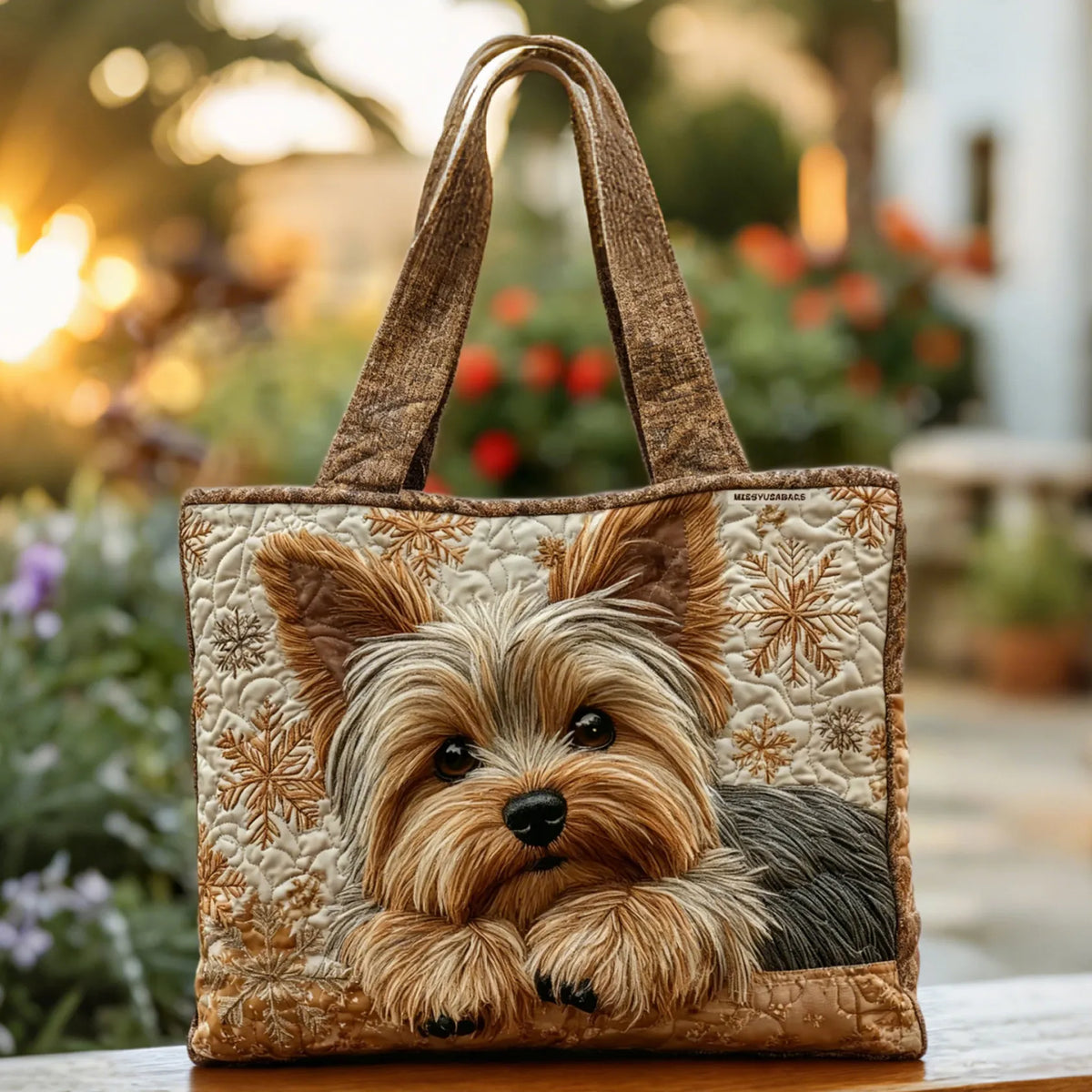 Sac fait main avec Yorkie