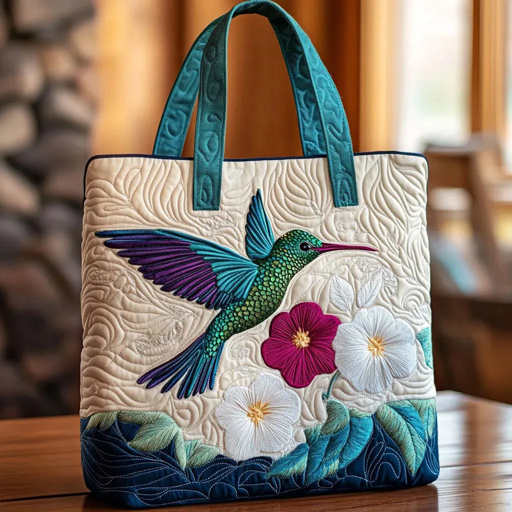 Sac à fleurs matelassé