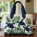 Sac fait main avec une tortue