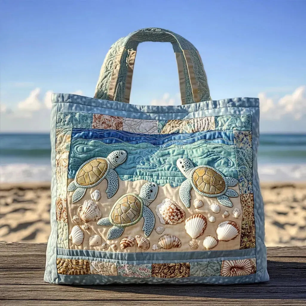 Sac fait main avec tortue