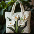 Sac fait main avec des coquillages